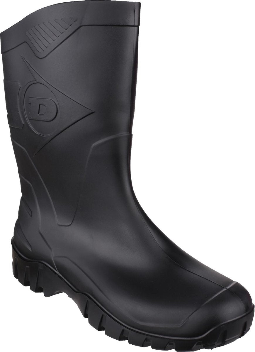 Dunlop Dee rubberen kuitlaarzen - Zwart - Maat 39