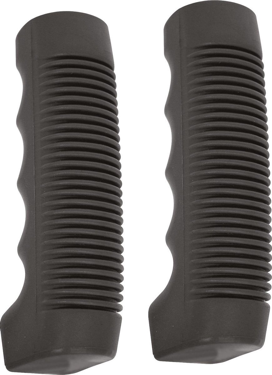 Dresco Handvatten 10 Cm Pvc Zwart Per Set