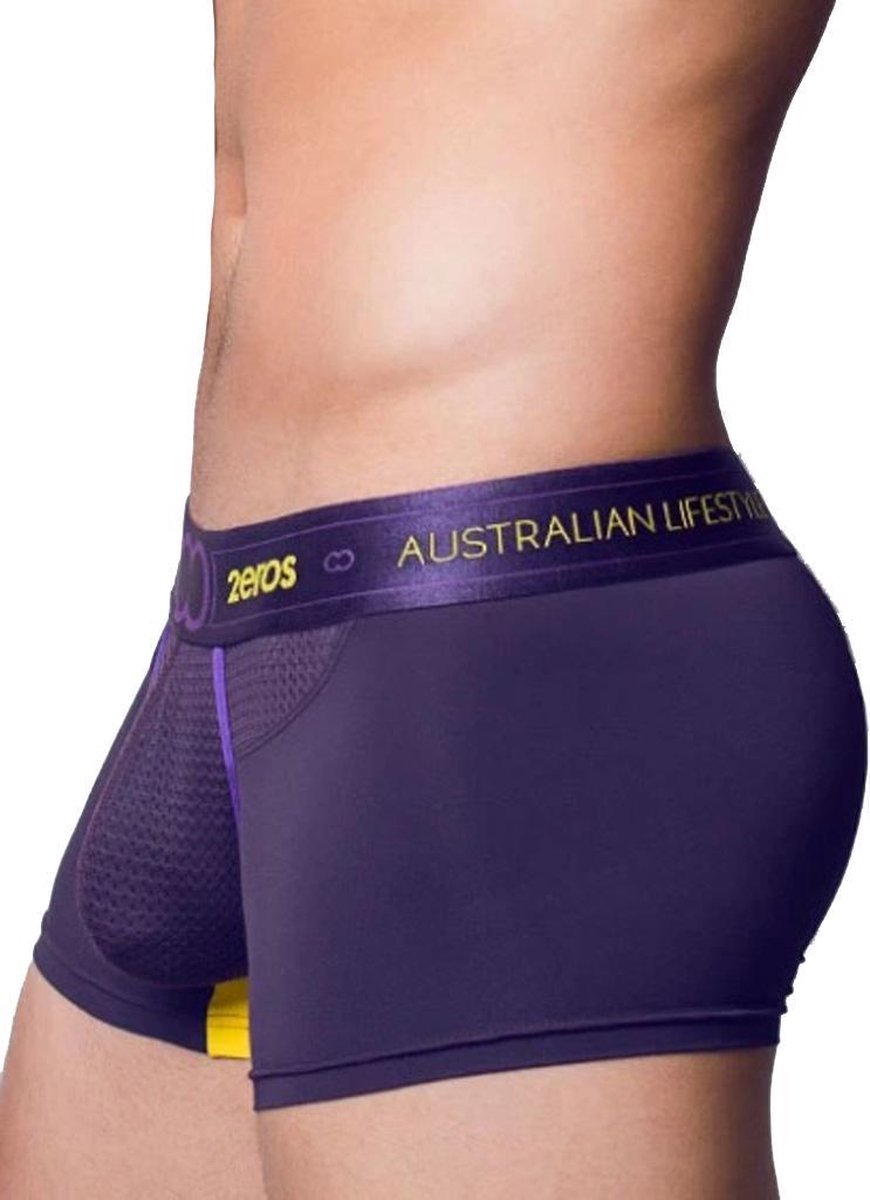 2EROS Aktiv NRG Trunk Vivid Paars - MAAT S - Boxershort Heren - Boxershorts voor Mannen - Mannen Cadeautjes