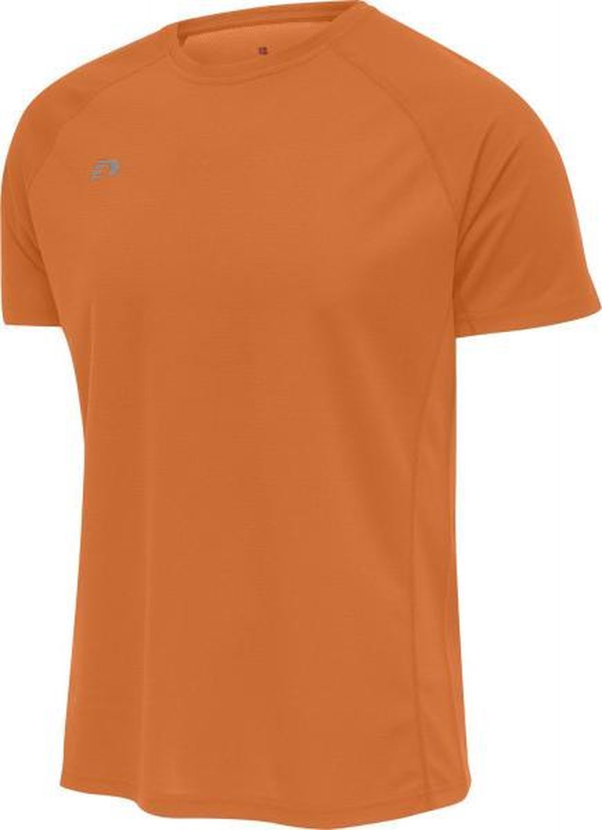 Newline Core Running Shirt Heren - oranje - maat M