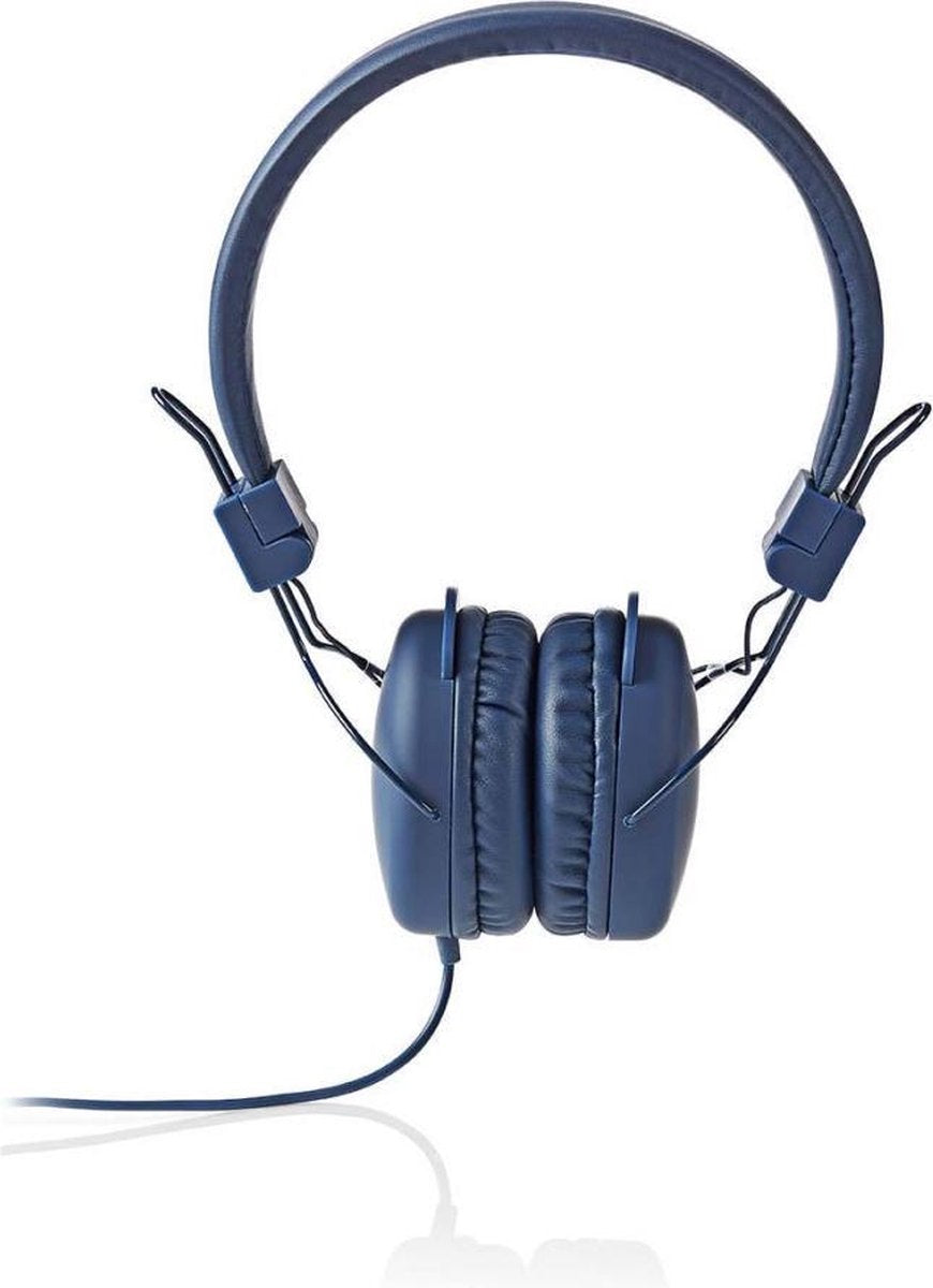 Wired Headphones | On-ear | Foldable | 1.2 m Round Cable | Blue