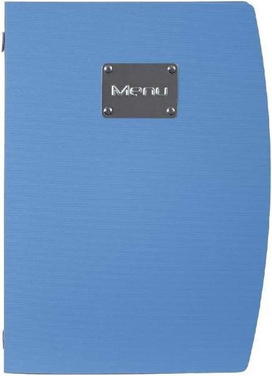 MENUKAARTHOUDER A4 BLAU RIO SECUR