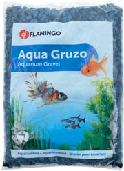 Flamingo Aquarium accessoire Grind glitter neon 1KG - blauw - 1 kg