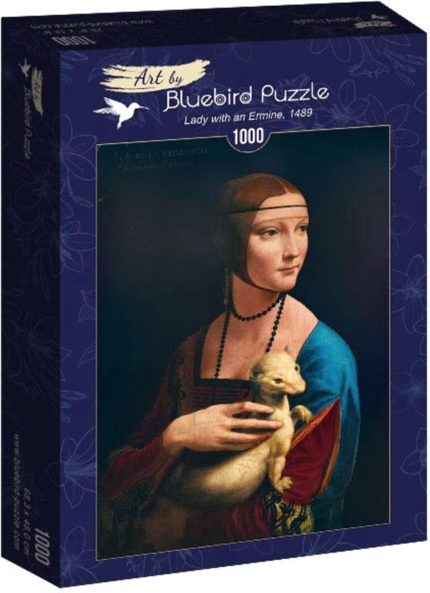 Leonardo Da Vinci Lady with Ermine 1489 1000