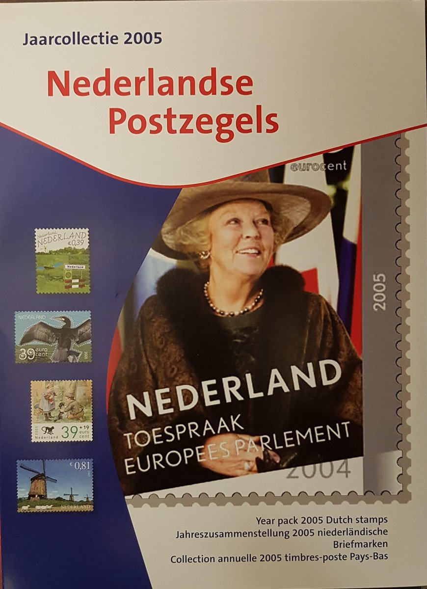 Nederland jaarcollectie postzegels 2005