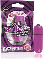 Charged Vooom Kogel Vibrator Paars The Screaming O