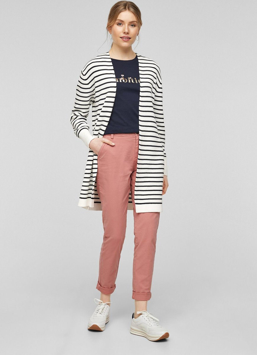 S.oliver gebreid vest Wit-38 (S)