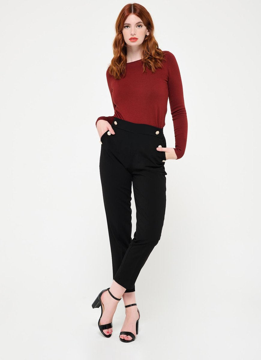 Klassieke broek - Zwart