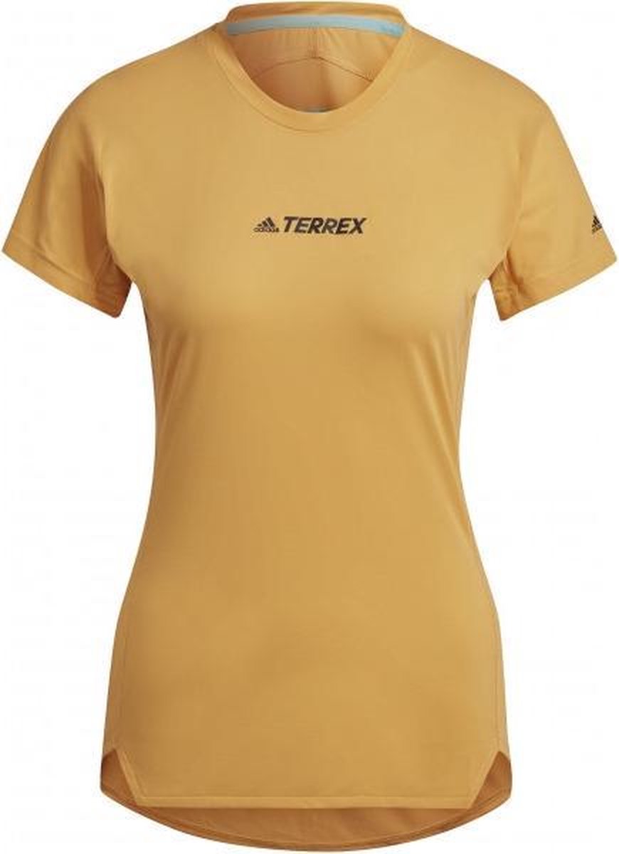 adidas Agravic Shirt Dames - oranje - maat S