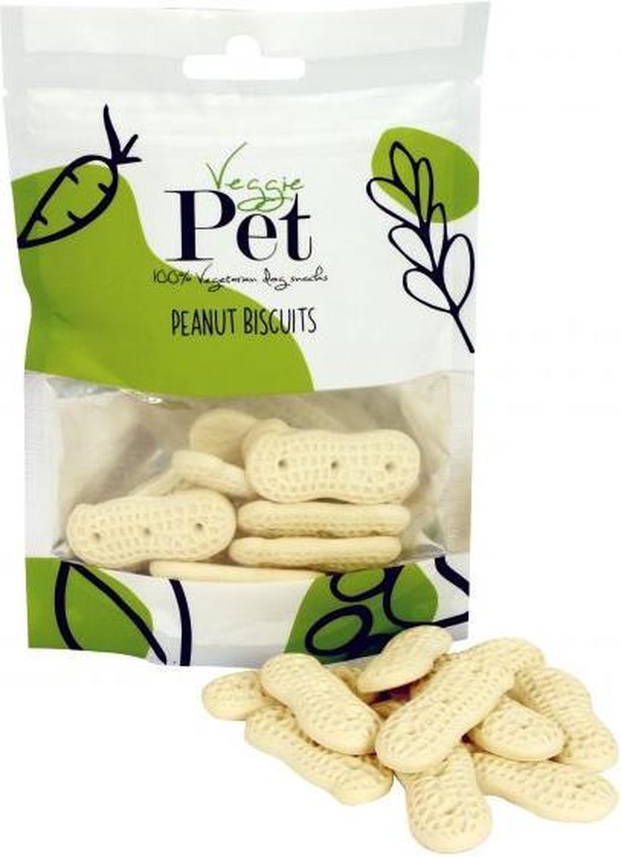 100 gr Veggie pet peanut biscuits