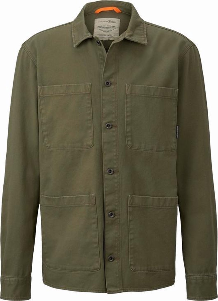 Tom Tailor Denim Lange mouw Spijkerjack - 1018176 Bottle (Maat: M)