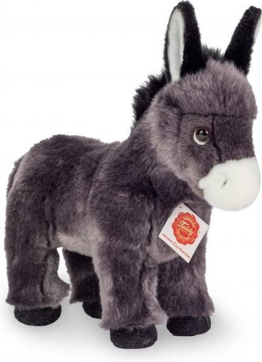 Hermann Teddy Knuffel Ezel Staand 25 cm