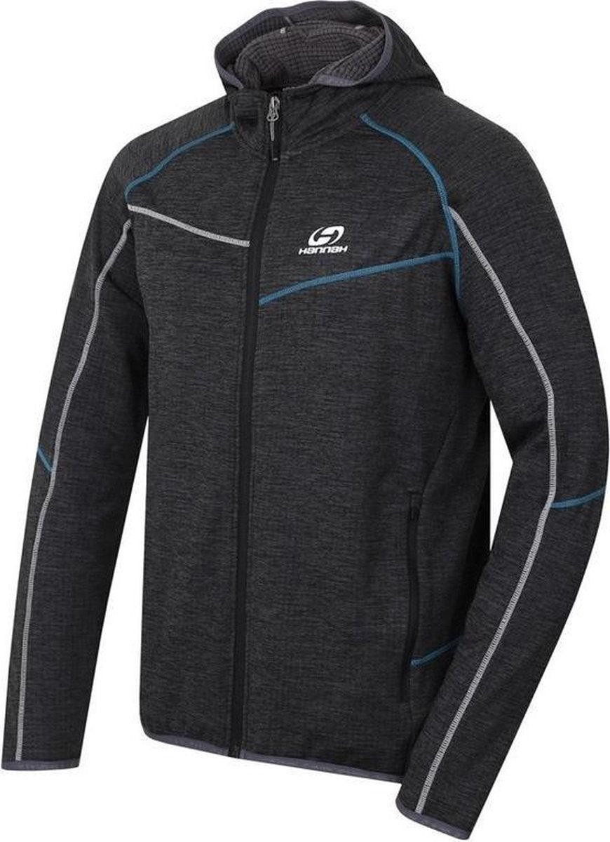 Hannah Vest Derron Heren Polyester Lichtgrijs Maat Xl