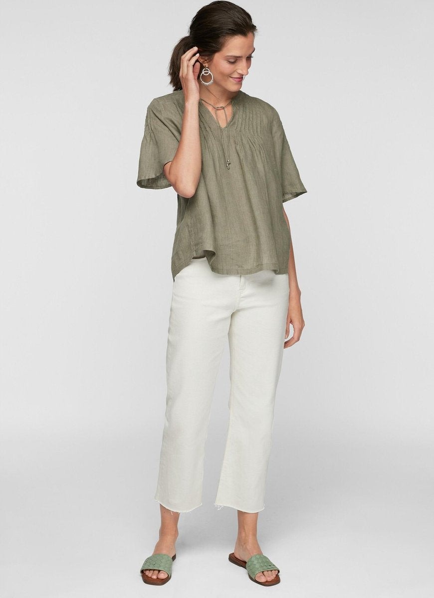 S.oliver blouse Kaki-34 (Xs)
