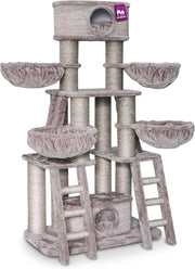 Petrebels Skyline 185 krabpaal voor grote katten - Cappuccino - 185 cm