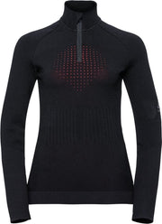 Odlo W Midlayer 1/2 zip I-THERMIC Zwart XS
