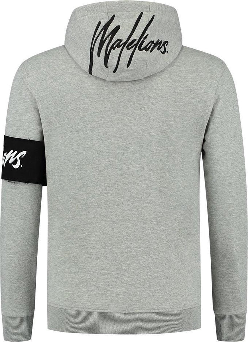 Malelions Captain Hoodie - Grey Melange - XXS