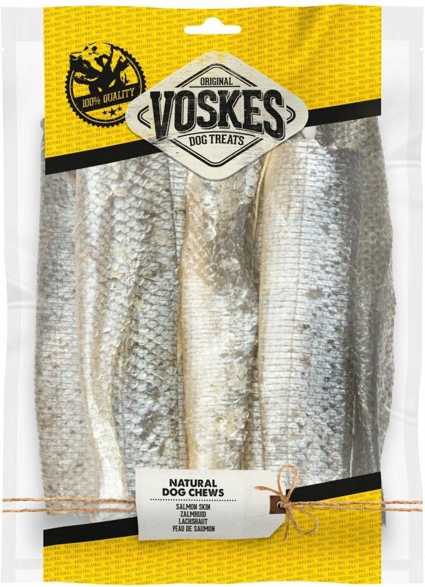8x Voskes Zalm Huid 100 gr
