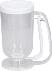 Medina Beslagdispenser 900 Ml Wit/Transparant