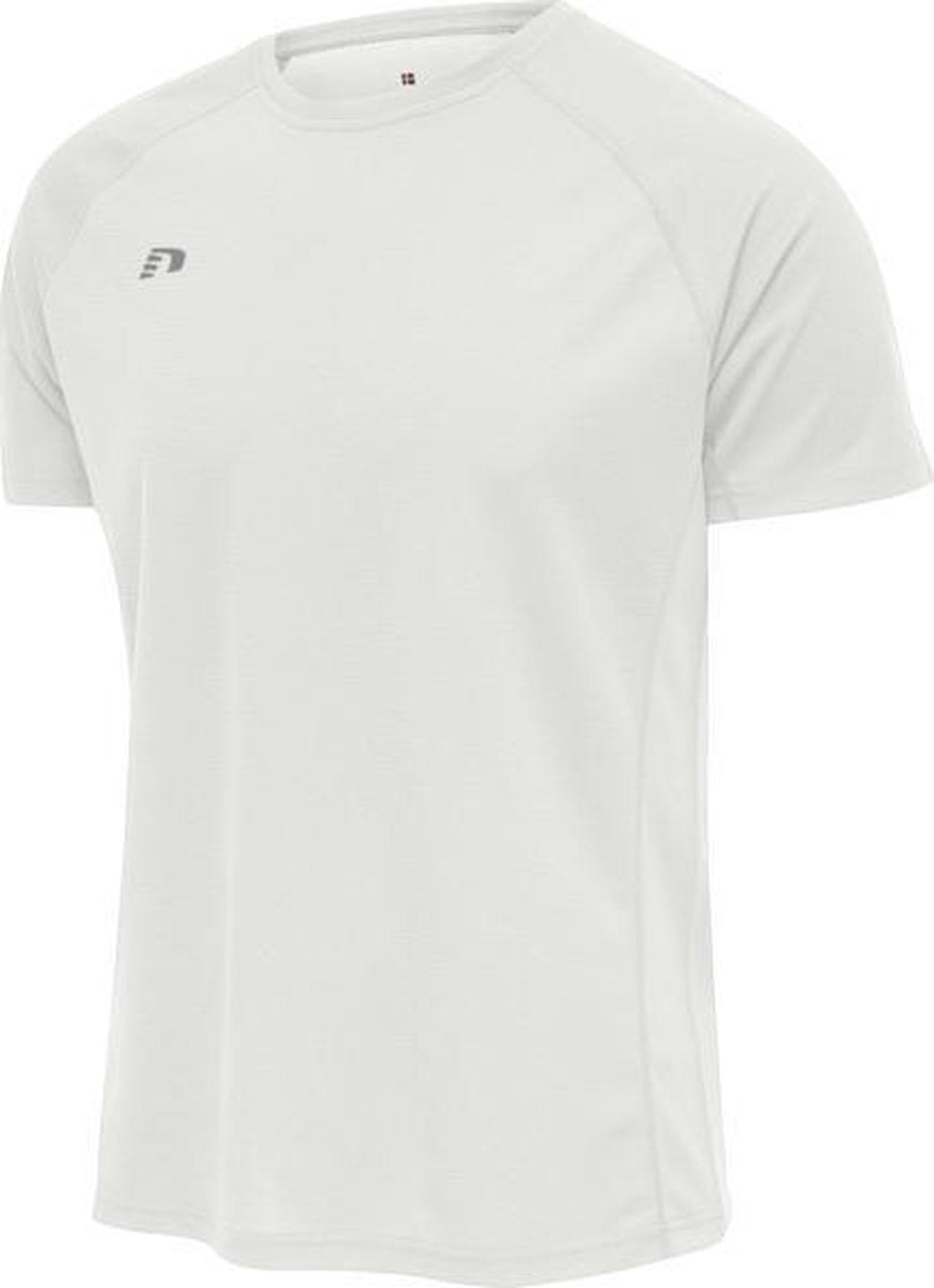 Newline Core Running Shirt Heren - wit - maat S