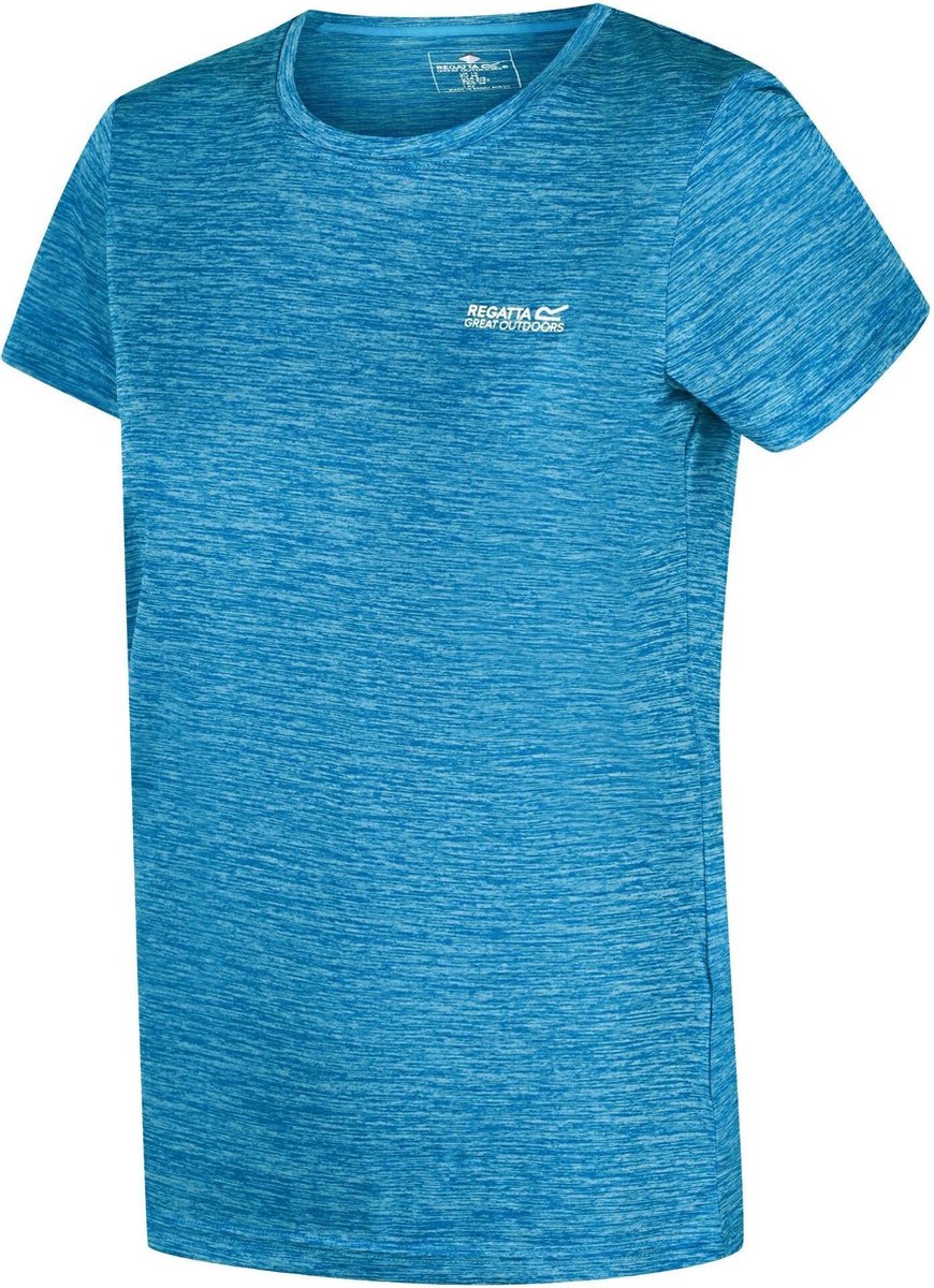 Regatta T-shirt Fingal Edition Polyester Aqua Maat 42