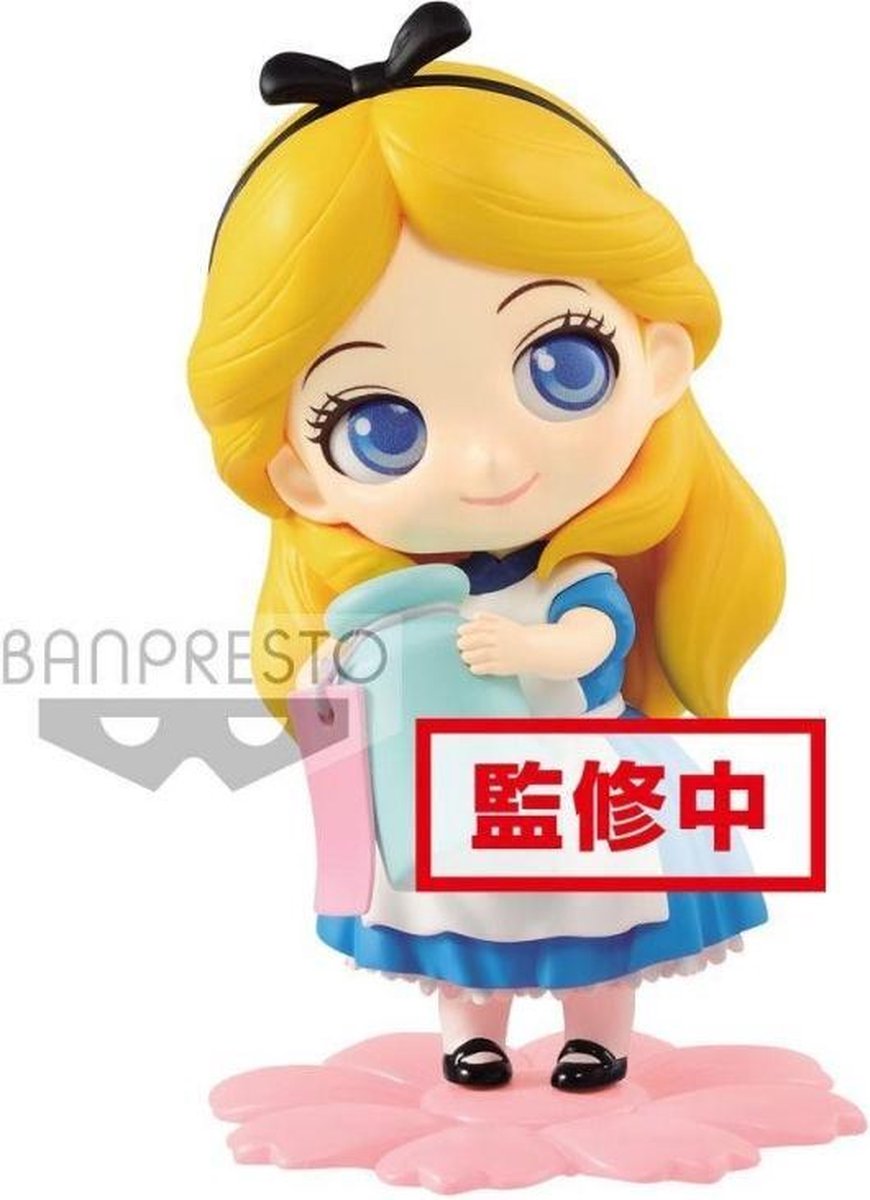 DISNEY - Q Posket SWEETINY Alice Normal Color Version - 10cm