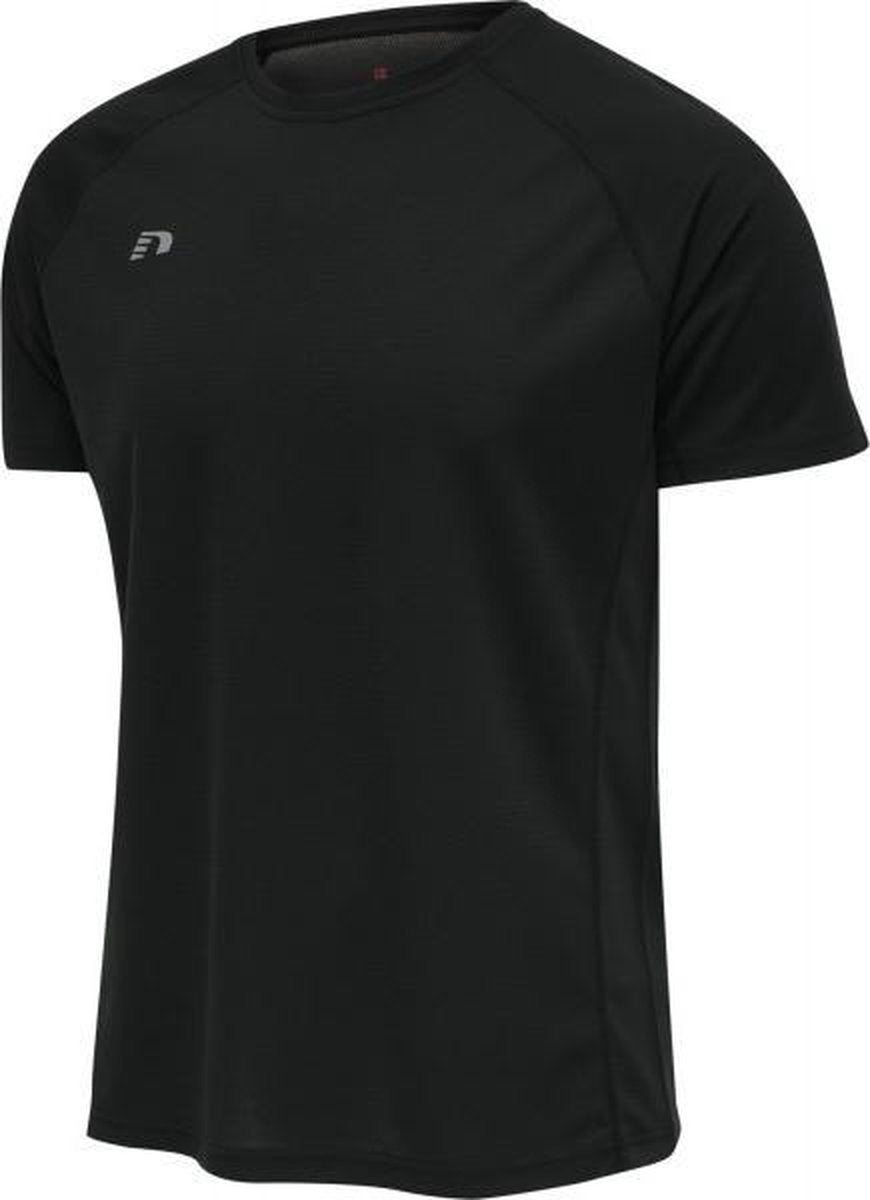 Newline Core Running Shirt Heren - zwart - maat XL