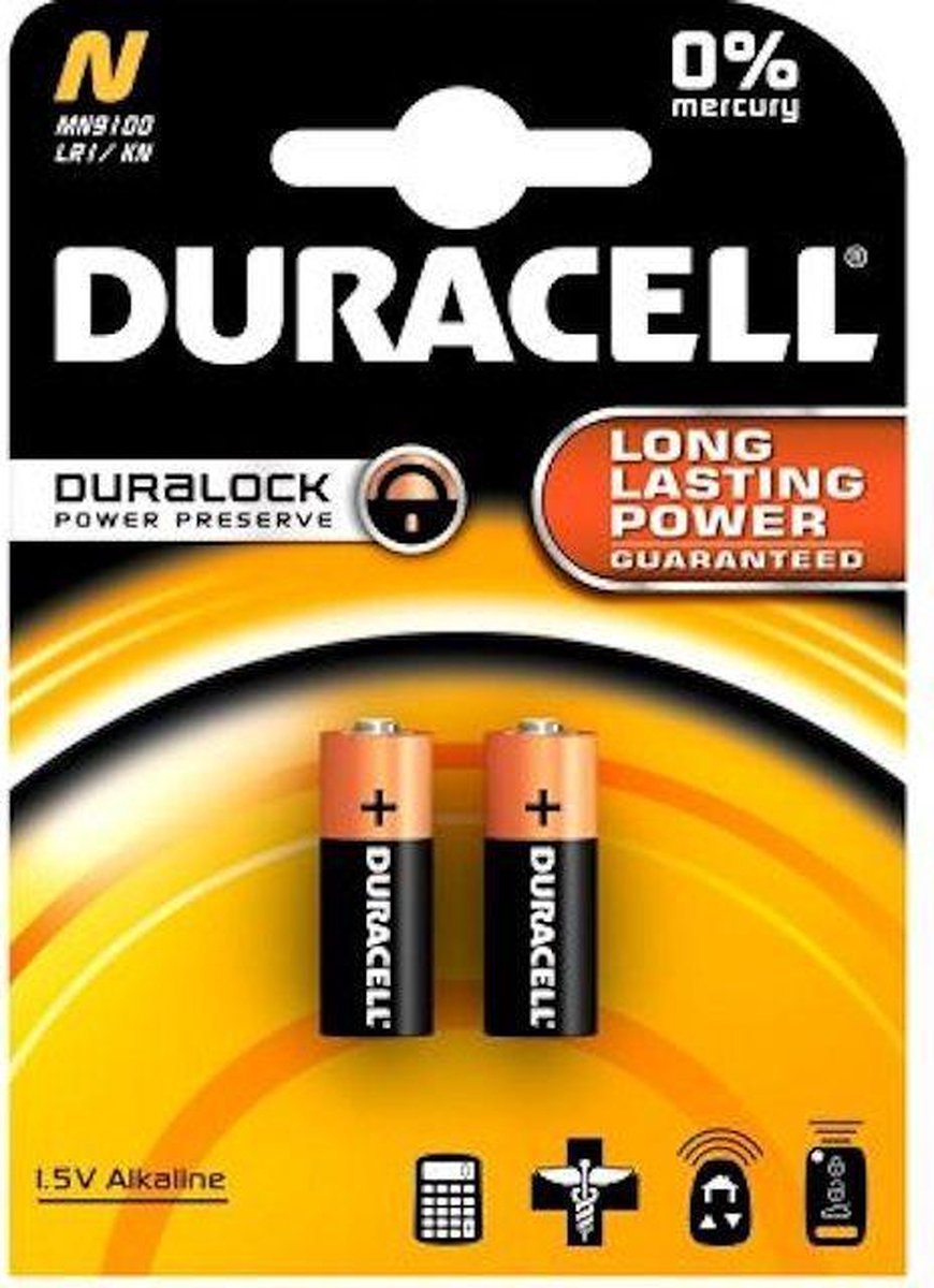 Huismerk MN9100 Batterij Duracell N