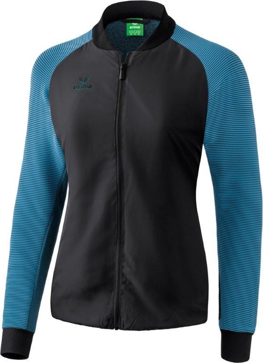 Erima Premium One 2.0 Dames Vrijetijdsjack - Jassen  - zwart - 36