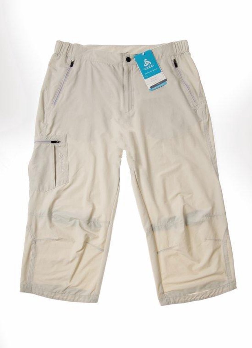 Heren wandelbroek |  Odlo Laredo 7/8e | Ecru  maat 54