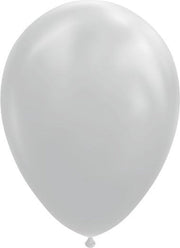 Globos Ballonnen 30 Cm Latex Cool Grijs 10 Stuks