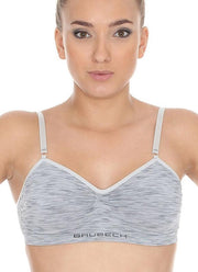 Brubeck Comfort| naadloze BH zonder beugel - Seamless - Ash 75 A/B