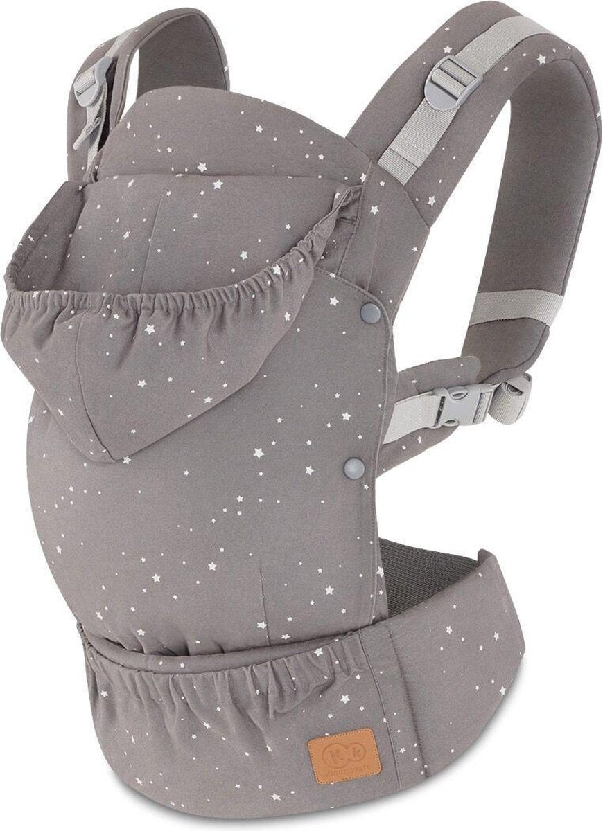 Kinderkraft Huggy Draagzak - Buikdrager - Rugdrager Stars