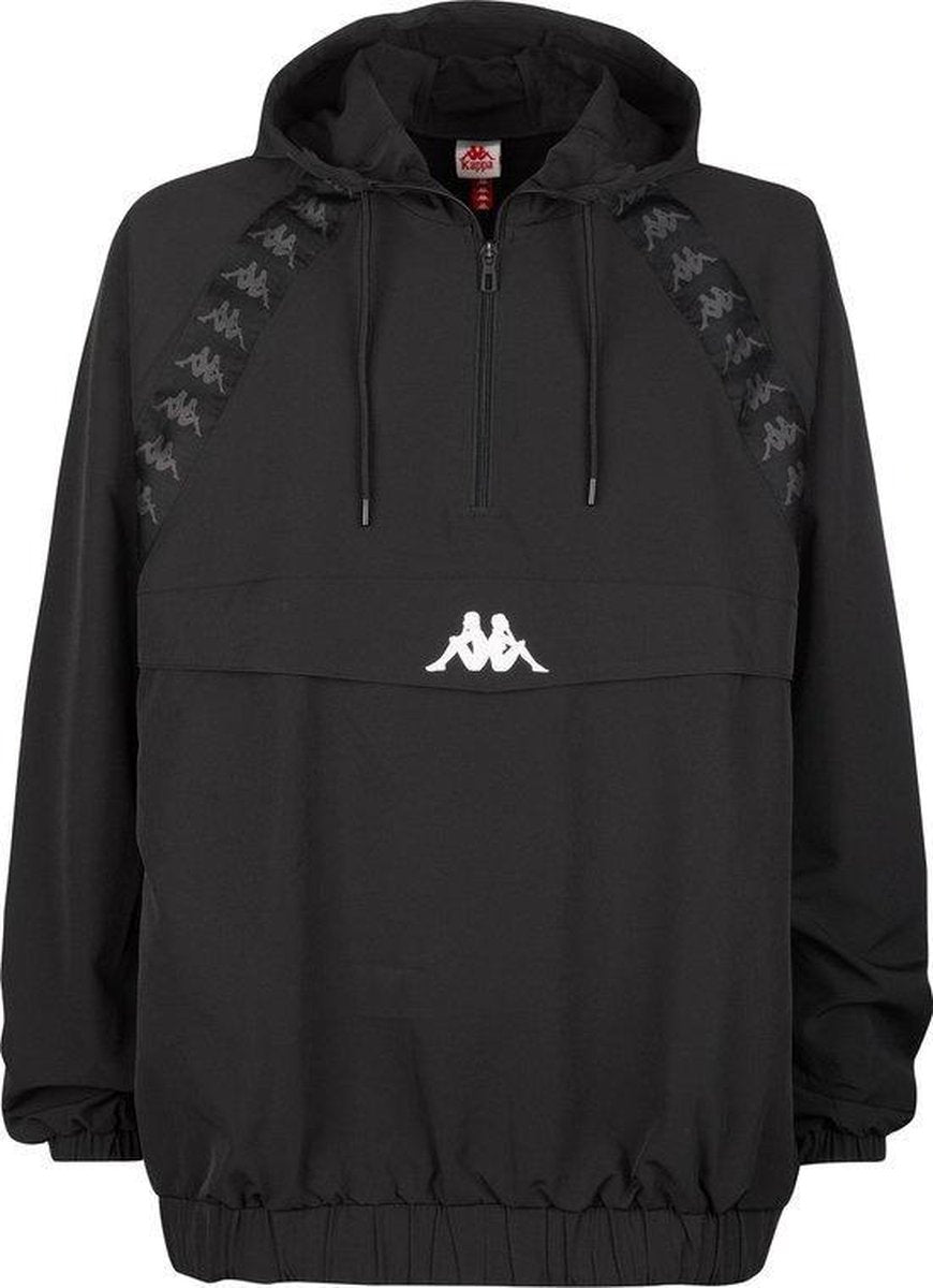 Kappa Unisex Jas - Zwart - Maat XL