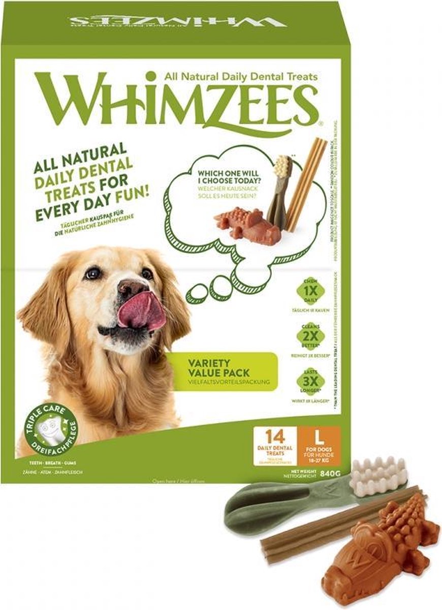 Whimzees variety box 14st - L