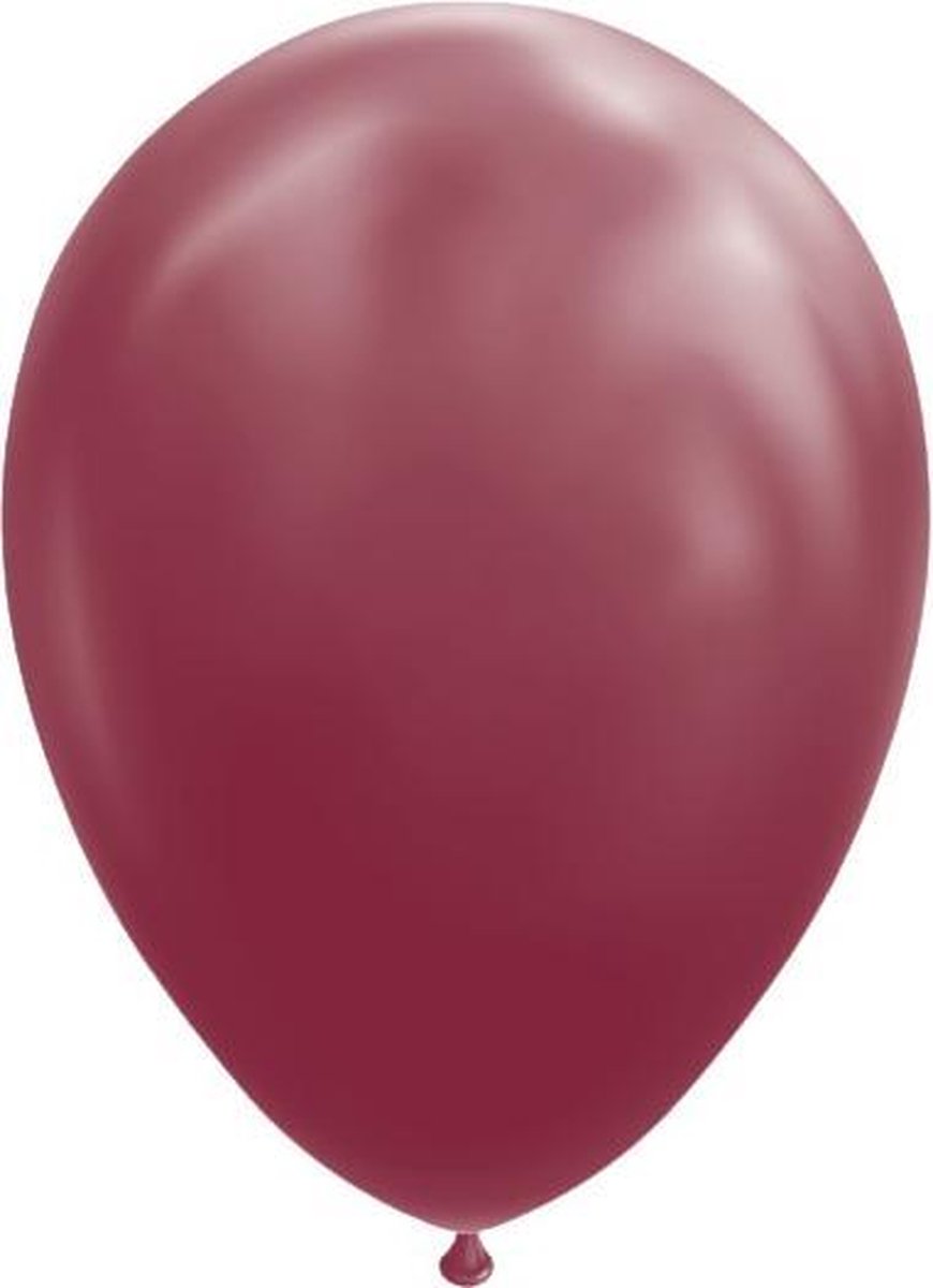 Globos Ballonnen 30 Cm Latex Bordeauxrood 10 Stuks