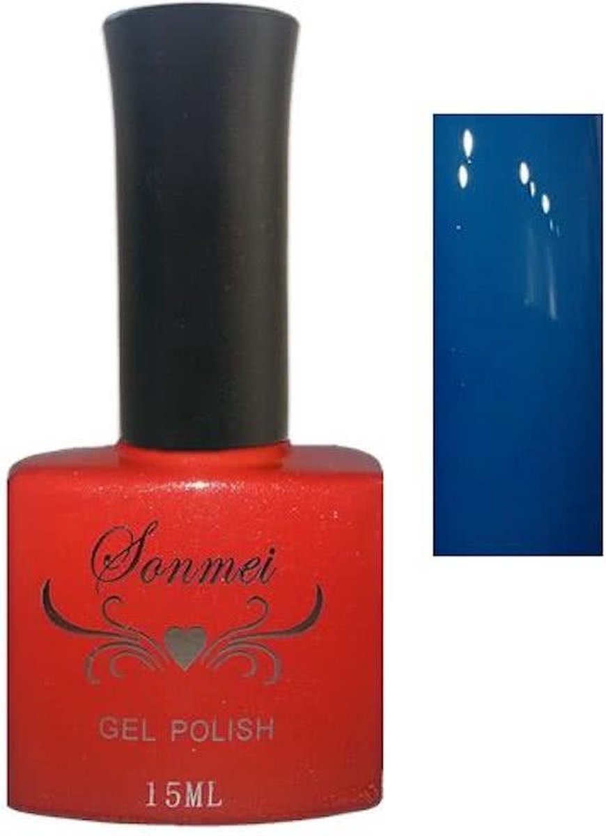 Neon Gel Nagellak Fel Blauw