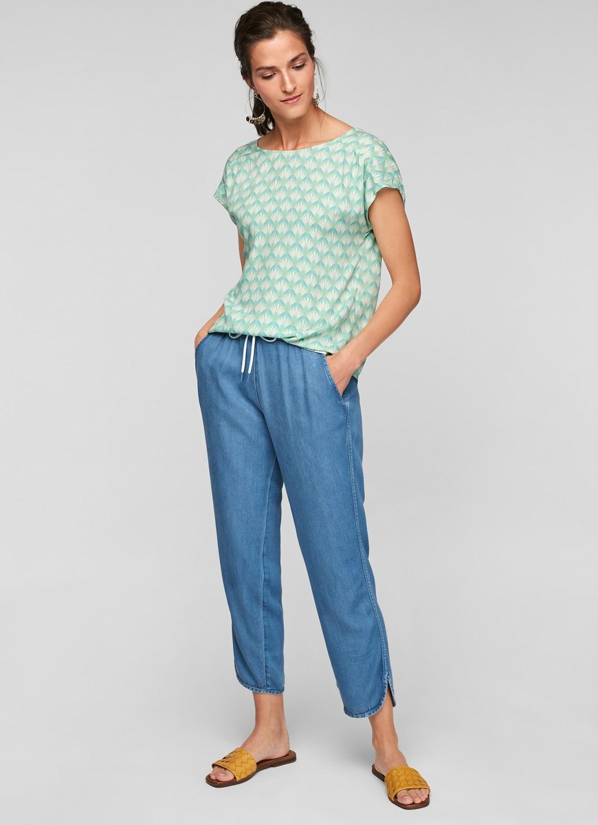 S.oliver blouse Mintgroen-44 (Xxl)