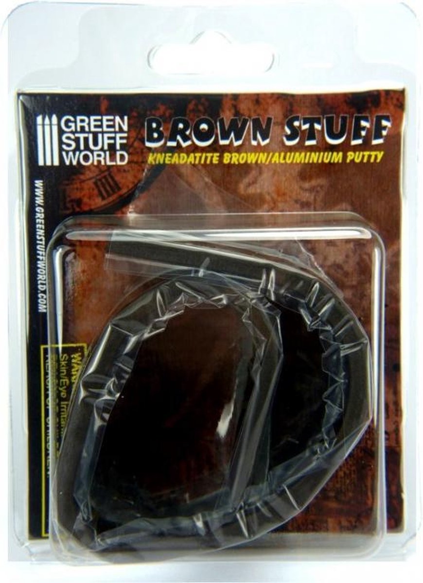 Green World Stuff - Brown Stuff Tape 30CM / 12 inches - kneedbare epoxy