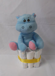 1 laag pampertaart hippo
