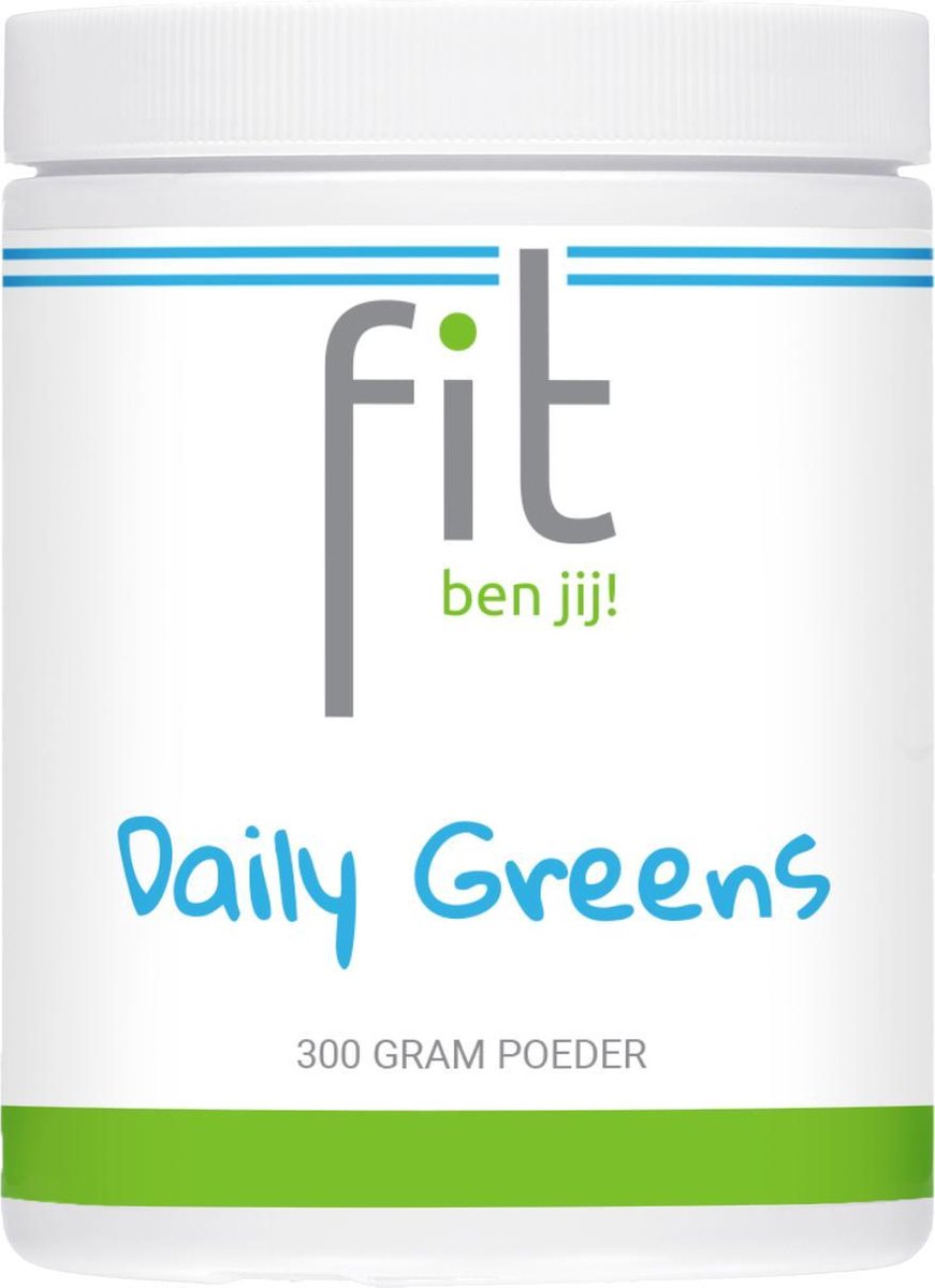 Fit ben jij Daily Greens -  Green juice - Superfoods - Kruiden - Probiotica