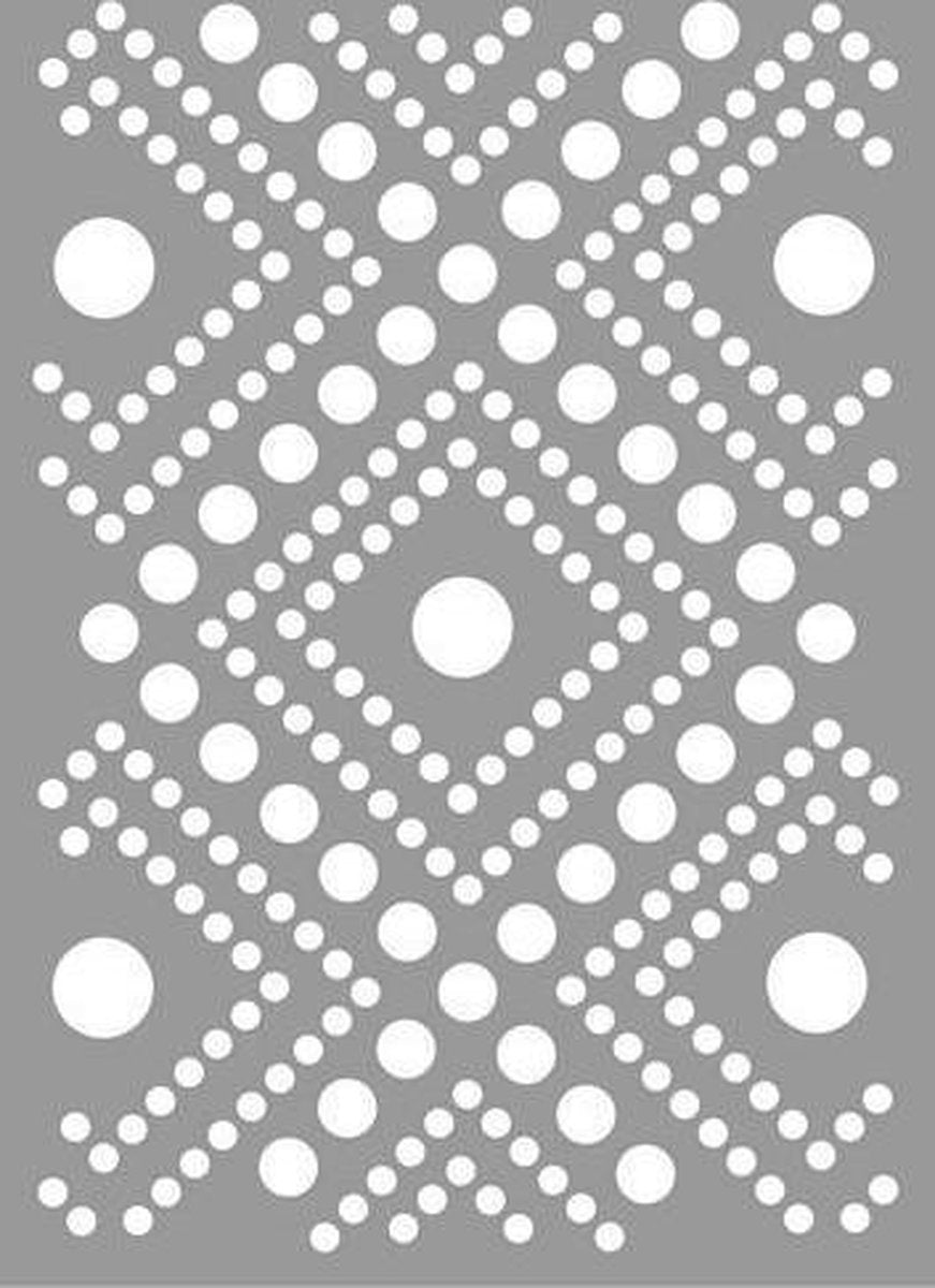 Pronty Mask stencil Dots Pattern 470.802.062 A5