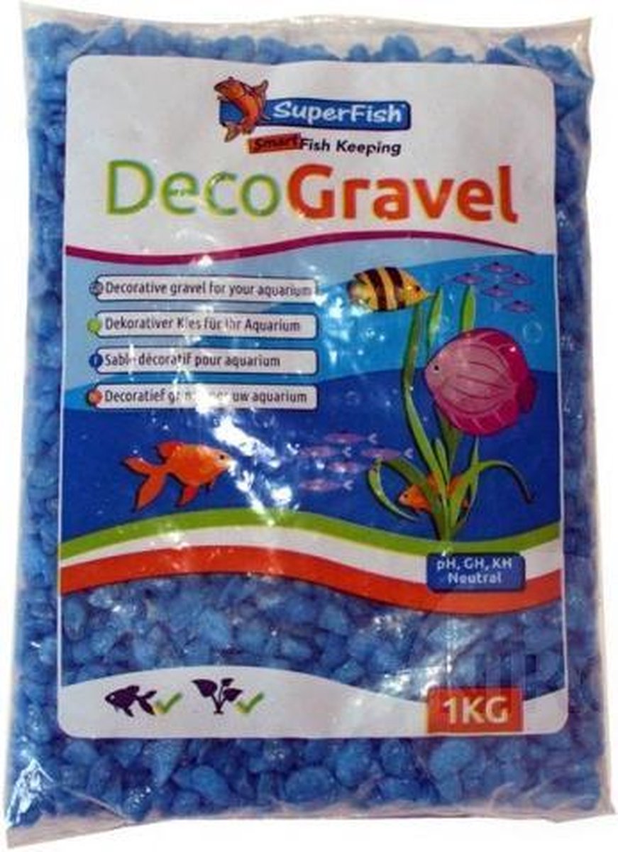 Sf Deco grind neon blauw 1kg