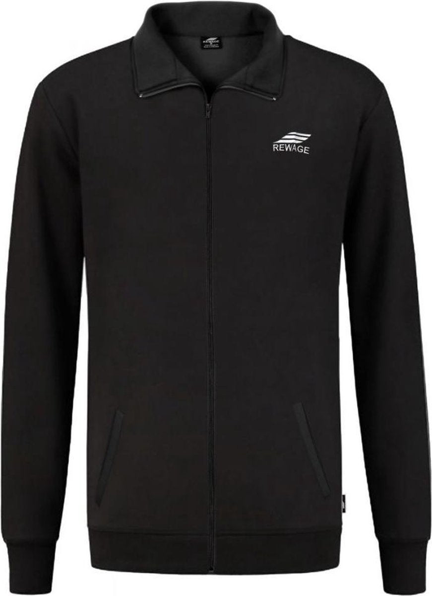 REWAGE Vest Premium Heavy Kwaliteit - Heren - Zwart - S