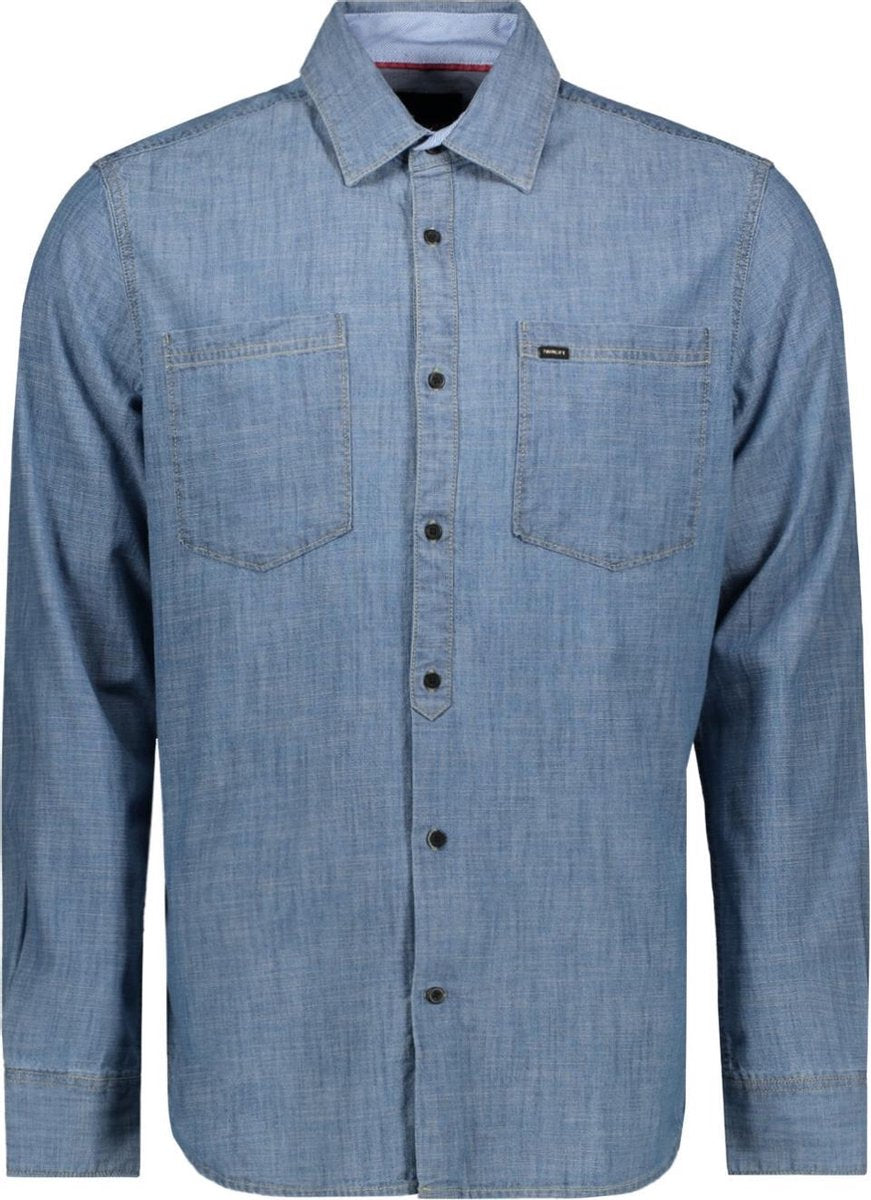 Shirt Denim Stripe Tw11202 Medium Stone 542