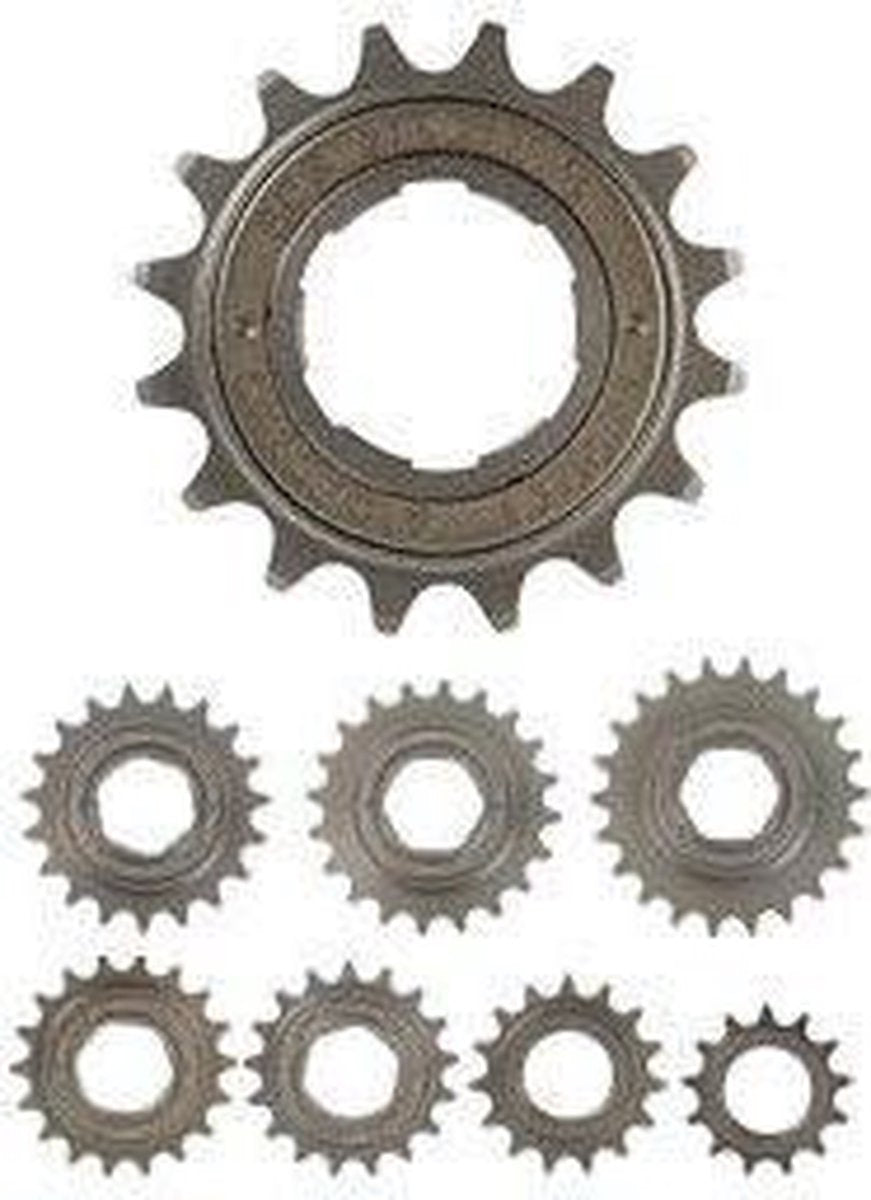 Freewheel BMX 19T 3/32 ACS Crossfire Chromo grijs BSA