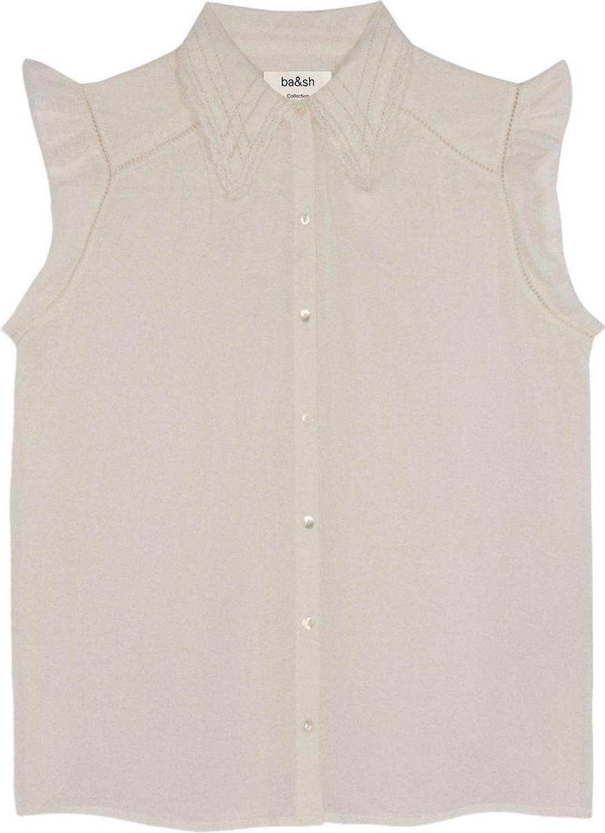 Ba&sh Bossa Blouse Ecru  dames maat 40
