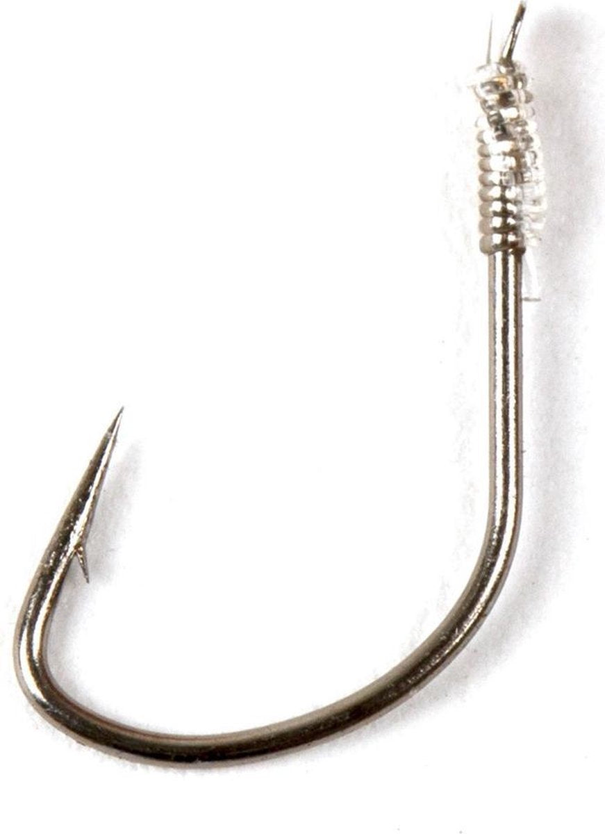 Gamakatsu 1810B Bream Feeder - 75cm - Haakmaat 10 - 10 stuks - Zwart