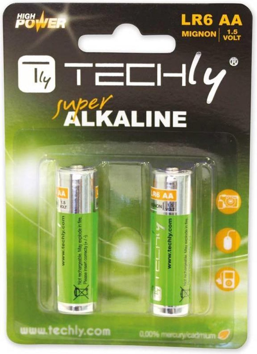 Techly LR06 AA 1.5V Single-use battery Alkaline 1