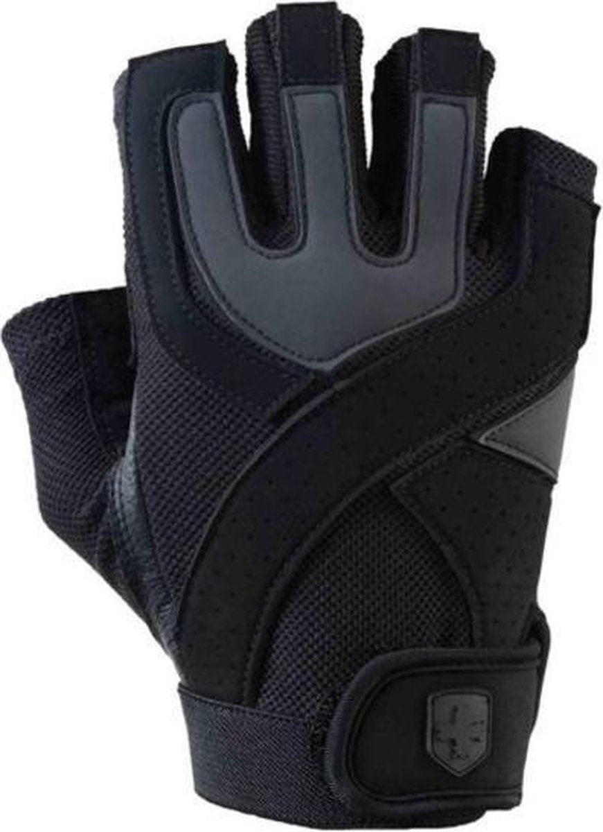 Harbinger - Pro Training Grip® - Fitness Handschoenen - S - Zwart/Grijs